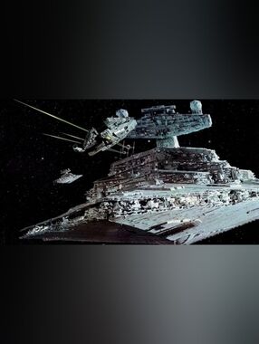 Galactic Star Destroyer Custom Fridge Magnet Home Kitchen Decor
